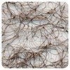 Jac-O-Net Tiny Mesh Hair Net--Bouffant/Large Size, Light Brown,1 Net Per