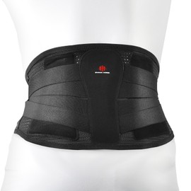 IWAMA HOSEI (岩間縫製) 腰サポーター 腰ベルト 腰 サポーター 腰用 コルセット 男性用 メンズ ウエスト WAIST FIT-FR (L)