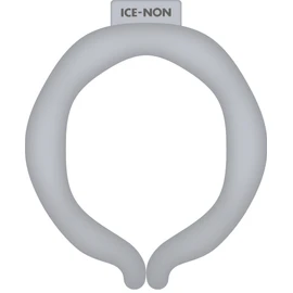 Hakugen Earth Ice Non Neck Cooler, Ice Gray, S Size, Neck Ring