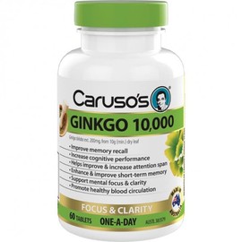 Caruso's Buy Caruso’s Ginkgo 10,000 60 tablets Online