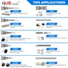 JRready JRconDRK00A10-04 Terminal Release Tool Kit, 10PCS Automotive Computer Electrical