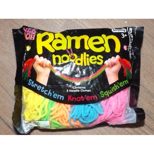 NEW Squishy Toys Ramen Noodlies NEE DOH Strings Stress Relief