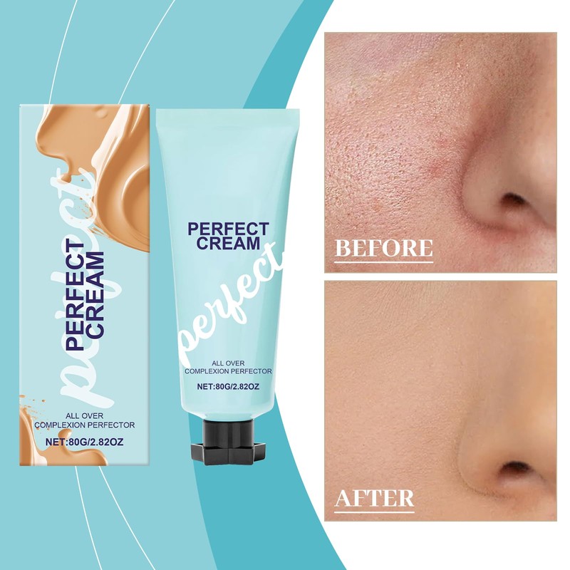 SHEBEEDO All-Over Complexion Perfector, 2PC Concealing Foundation Perfecting Cream, Body