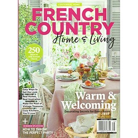 FRENCH COUNTRY MAGAZINE, HOME & LIVING ISSUE, 2020 DISPLAY OCTOBER, 05th 2020