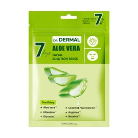 DR.DERMAL 7DAYS FACIAL SOLUTION MASK [ALOE VERA] Set of 7