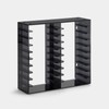 Acrylic Cassette Tape Storage Rack for 20 Cassettes - Color: