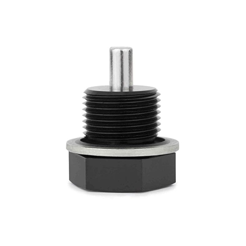Mishimoto MMODP-2015B Black M20 x 1.5 Magnetic Oil Drain Plug