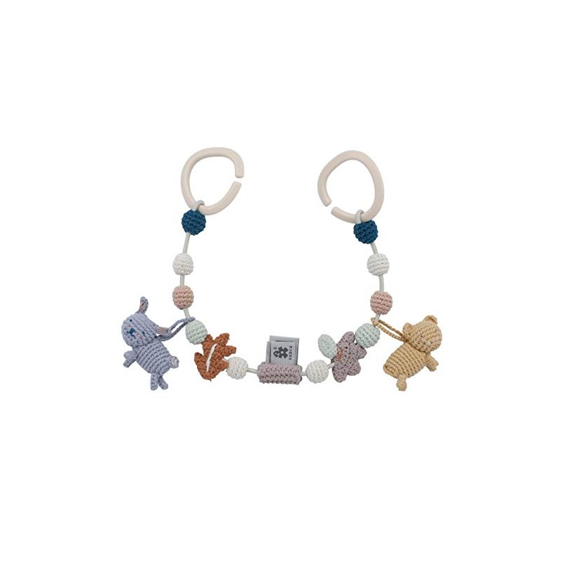 Sebra - Crochet Pram Chain - Daydream - Cotton -