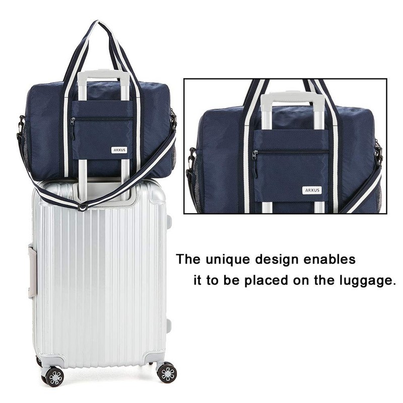 Arxus Travel Lightweight Waterproof Foldable Storage Carry Luggage Duffle Tote