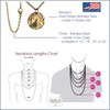 Into The Woods Musical Theater inspired Gold Plated Coin Necklace