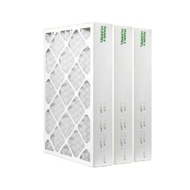 Mann+Hummel 16x25x4 MERV 11 (MPR 1000-1200) Pleated HVAC AC Furnace Air Filters. 3 Pack. (Exact Size: 15.5 x 24.5 x 3.75 Inches)