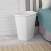 Sterilite 5.5 Gallon Rectangular Wastebasket, Open-top, Medium Sized Trash Can