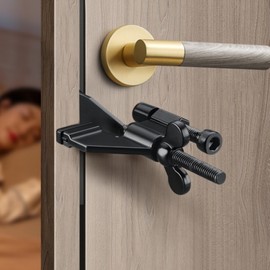Portable Door Lock for Hotels & Travel, Extra Security Latch, Anti-Intrusion Device Anti-Intrusion