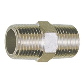 SANEI TS700-13 Stainless Steel Hex Nipple, Nominal 13