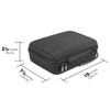 Musiin Premium velvet Hard Case Compatible with Zoom G1X Four
