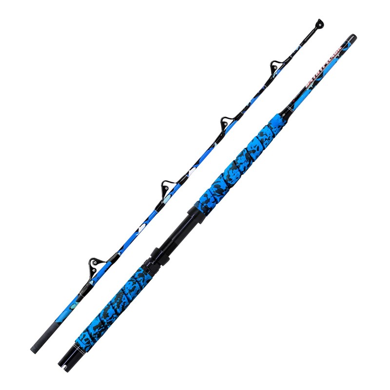 Fiblink Saltwater Fishing Rod 1Piece/2Piece Offshore Trolling Rod Big Game