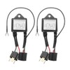 CGEAMDY 2 Pieces Universal H4 Negative Polar Converter Switch, LED
