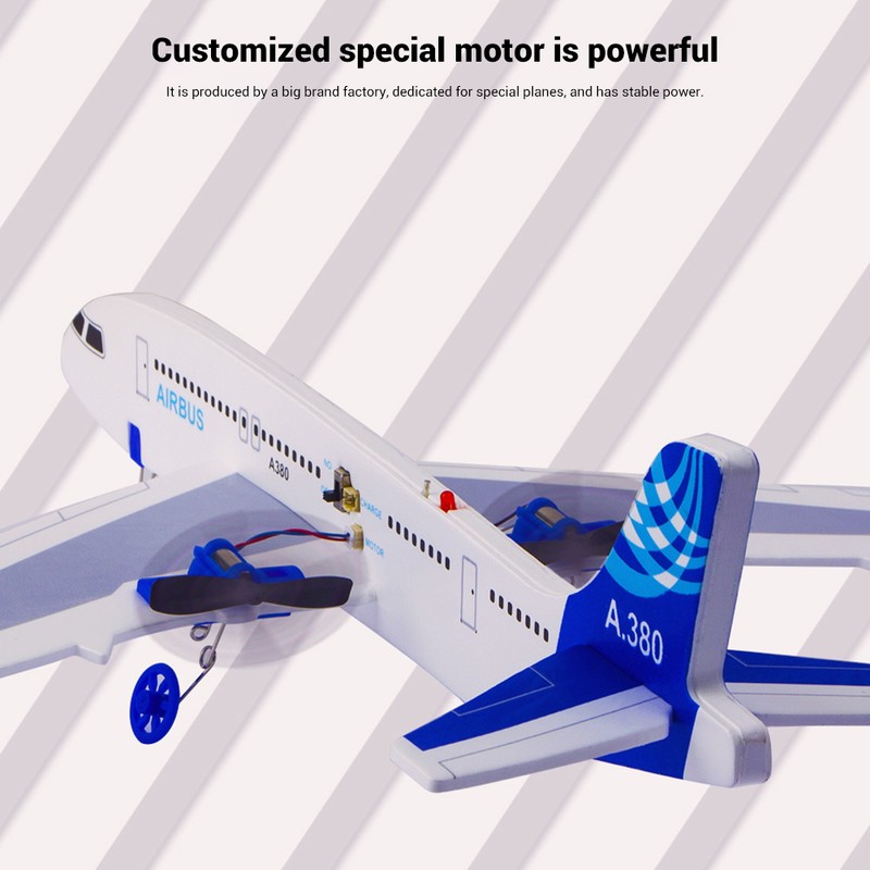 2.4Ghz Remote Control Airplane Kids DIY Model Plane RC Plane