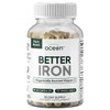 Organics Ocean Better Iron Supplement with Vitamin C - Plant-Based