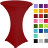Spandex Poseur Table stretch Cover Cocktail Tablecloth Ø 60 cm