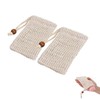 LeTradeJP Foaming Net, Soap Net, Soap Bag, Drawstring Bag, Pouch,