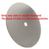 JINGLING 8" Inch Diamond Grinding Disc 3000 Grit Flat Lap