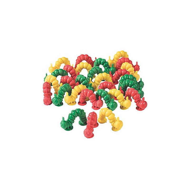 Fun Express Mini World of Eric Carle Caterpillar Counters Set
