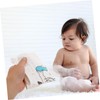 Gatuida 3pcs Cotton Washcloths for Newborns Soft Absorbent Face Cleaning