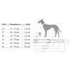 HUNTER Diamond Petit Nickel-Plated Collar, 30/23 x 27 cm, Small,