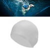 Swim Bathing Cap Silicone Waterproof Swimming Head Cover Professional with