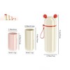 Travel Toothbrush Holder, Portable Toothbrush Case Toothpaste Container for Family