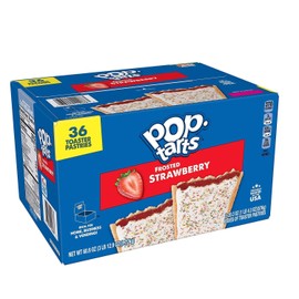 Pop-Tart 2 set of 36Count Pop Tart Kellogg's Pop-Tarts, Frosted Strawberry