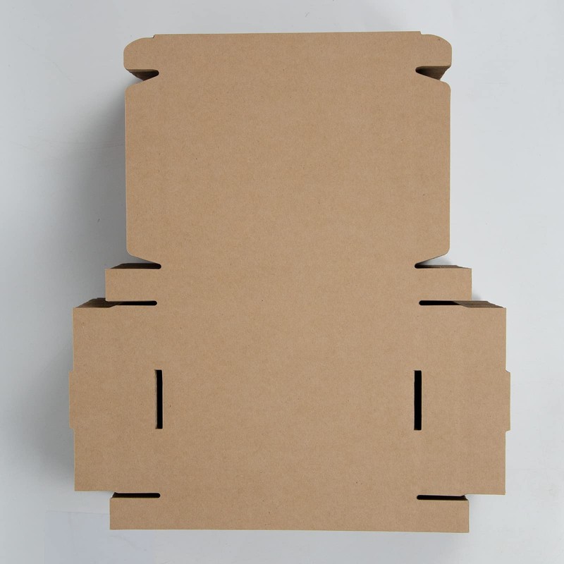 SUNLPH 50 Pack 7x5x1 Inches Small Shipping Boxes, Brown Corrugated