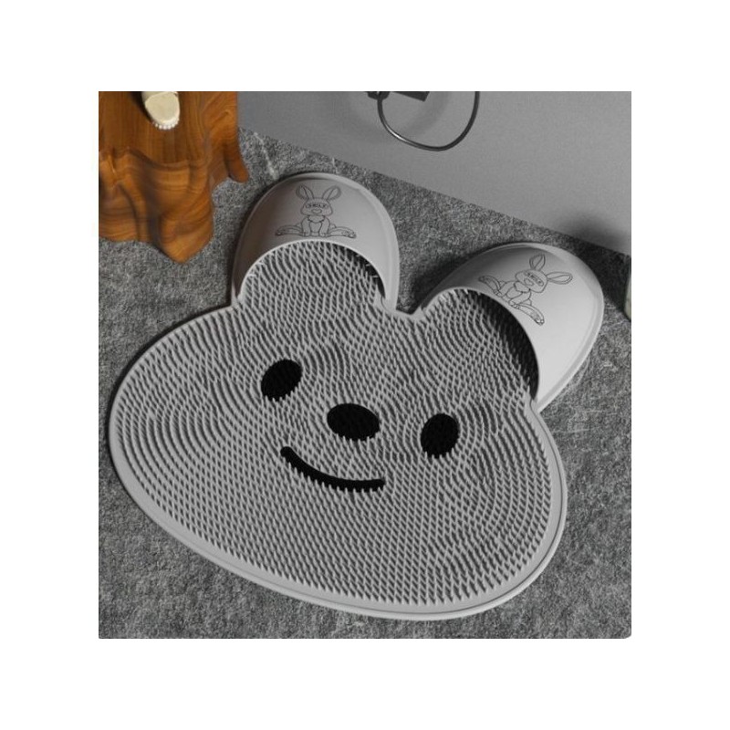 만능풋브러쉬 슬리퍼 발씻는신발 세족 발매트 브러쉬 Universal Foot Brush Slippers