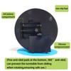 YVV Motorized Rotating Display Stand,Turner Cup Platform for Epoxy Glitter