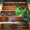 TaskStar Jig Saw - Cordless Jigsaw Saw with Batteries and