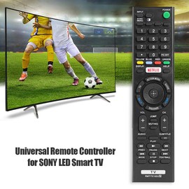 RMT-TX100U LED TV Remote Control Black Smart Controller Universal Smart IR Remote Control Fit for Sony L-50W800C KDL-50W800 LED HDTV