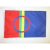 AZ FLAG Sami People Flag 18'' x 12'' Cords -
