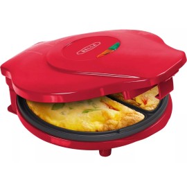 Bella Maquina Para Hacer  2 Omeltes O 2 Empanadas Marca Bella Roja