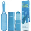 Pet Hair Remover for Dogs Cats: Reusable Fur Removal Brush