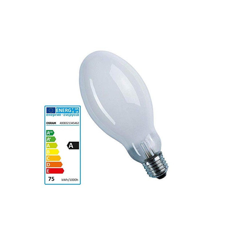 Osram Vialox NAV-E 68 Classic Bulb, E27 (Edison Screw), W