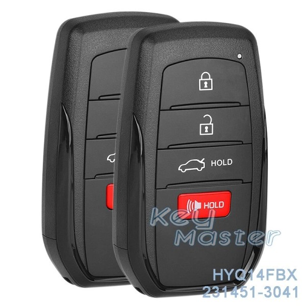 KeyMaster 2 for Toyota Corolla Cross 2022-2025 Keyless Remote Smart