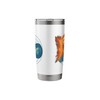 Solar Storm Earth Magnetosphere Radio Stainless Steel Insulated Tumbler