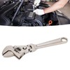 Adjustable Wrench Multi Functional Folding Rocker Ratchet Quick Machine Repair