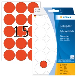 Herma Multi-Purpose Labels / Coloured Dots Ø 32 mm