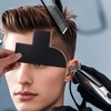 Lyreh Hairdressing Improvement Card, Reusable Hairline Shaping Tool with Measuring