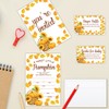 Zgogy Thanksgiving 25 Baby Shower Invitations with Envelopes, Diaper Raffle