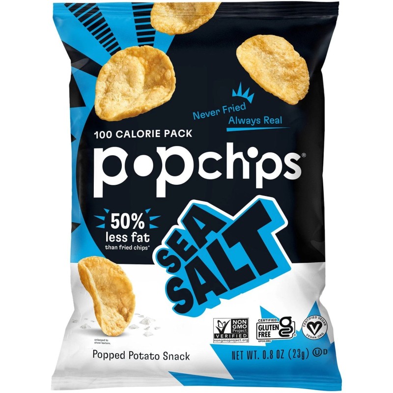 Popchips Variety Pack Chips 0.8 oz Bags 30 Ct –