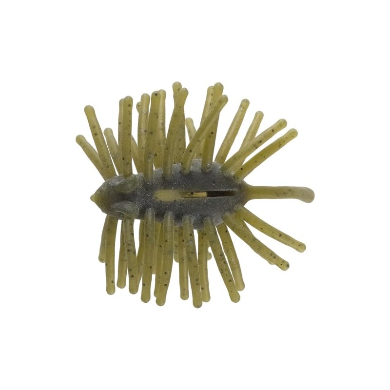 TIEMCO ECO #17 Green Pumpkin Critter Tackle Hedgehog
