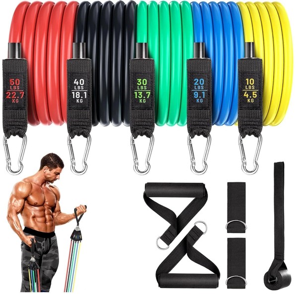 Venbytech for Resistance Bands, Resistance Band Set, Workout Bands, Exercise
